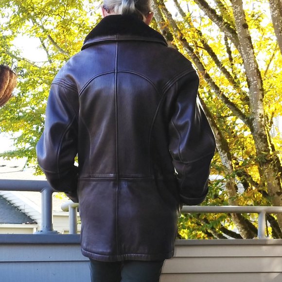 Pelle Studio brown Leather Jacket size S - Picture 4 of 9